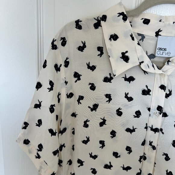 ASOS Curve Bunny Shirt - Picture 2 of 3